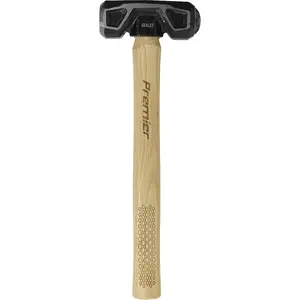 4lb Short Handle Sledge Hammer - Hickory Wooden Shaft - Drop Forged Carbon Steel