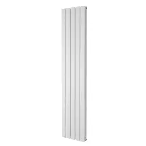 Porter White Double Vertical Flat Panel Radiator - 1600x340mm