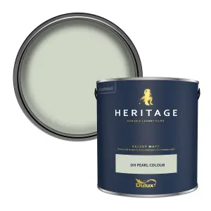 Dulux Trade Heritage DH Pearl Colour Velvet matt Wall paint, 2.5L