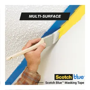 ScotchBlue Blue Masking Tape (L)41m (W)24mm, Pack of 3