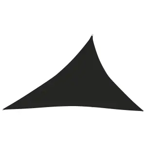 Berkfield Sunshade Sail 160 g/m2 Black 3x4x5 m HDPE