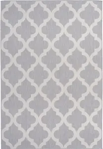 Ecology Collection Outdoor Rugs in Grey  400g