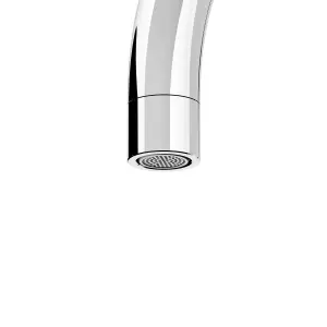 GoodHome Zanthe Chrome-plated Kitchen Side lever Tap