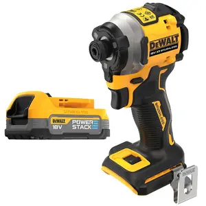 Dewalt DCF850N 18v XR Brushless Ultra Compact Impact Driver + POWERSTACK Battery