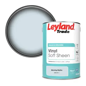 Leyland Trade Vinyl Soft Sheen Walls & Ceilings Emulsion Paint Morning Skyline (PPG1161-1) - 5L