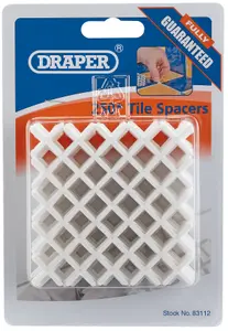 Draper Tile Spacers, 2mm (Approx 250) 83112