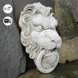 Lion Head design Wall fountain Plaque