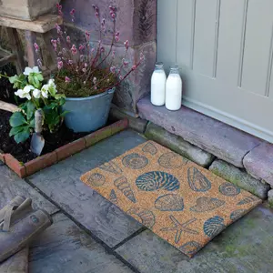 Shells Coir Doormat (60 x 40cm)