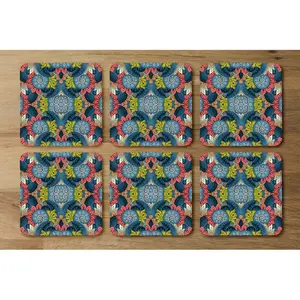 Square 6 Piece Coaster Set (Set of 6)