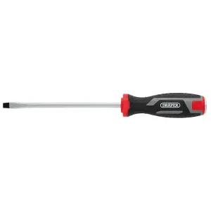 Draper Pound Thru Slotted Soft Grip Screwdriver, SL6.5 x 150mm 13464