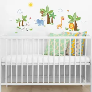 RoomMates Jungle Friends Peel & Stick Wall Decals