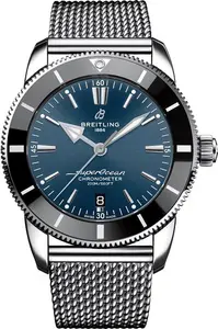 Breitling Superocean Heritage B20 Automatic 44mm UK Exclusive Mens Watch Blue Stainless Steel AB20304A1C1A1 44mm - Breitling Watches