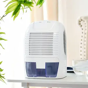 Air Dehumidifier Compact Portable Ultra Quiet 1500ml