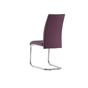 Larkson Upholstered Dining Chair Purple