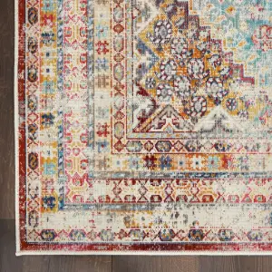 Vintage Kashan VKA09 Multicolour Rug by Nourison-71 X 230 (Runner)