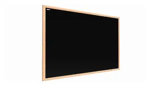 ALLboards Magnetic Chalkboard with Wooden Frame 60x40cm, Magnetic Chalkboard chalk