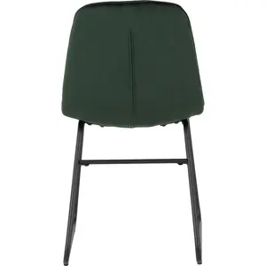 Mizer Upholstered Dining Chair (Set of 2) Green