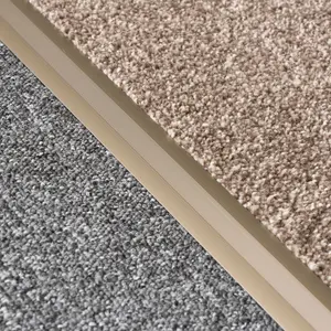 Anodised aluminium z edge carpet profile door floor bar trim 1000mm x 35mm c69 shampagne