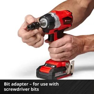 Einhell Cordless Impact Driver 215Nm 18V Brushless Power X-Change 1/2" Drive Mount Wrench TE-CW 18 Li BL Solo - Body Only