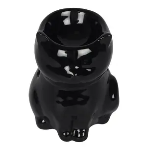 Ceramic Black Cat Indoor Oil Burner