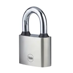 Yale Medium duty Block Iron Disc Open shackle Padlock (W)50mm