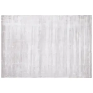 Viscose Area Rug 160 x 230 cm Light Grey GESI II