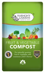 Harmony Gardens Fruit & Veg Compost 40L - Peat Free