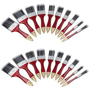 20pc Painting and Decorating Synthetic Paint Brush Brushes Set