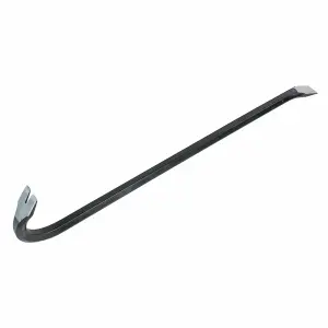 SPARES2GO 5 Piece Crowbar Long Wrecking Crow Bar Steel Flat Large Pry Kit