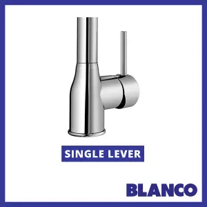 Blanco Regent Eco Flow Mono Kitchen Mixer Tap - Chrome Finish