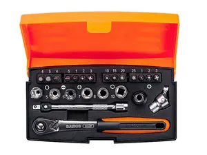 Bahco SL24 SL24 Socket Set of 24 Metric 1/4in Drive BAHSL24