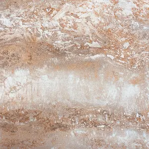 Muriva Amber Marble Distressed metallic effect Patterned Wallpaper