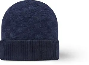 Louis Vuitton® - Néo Petit Damier Beanie - Wool - Navy - Men - Luxury