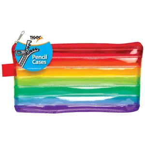 Tiger Stationery Rainbow Pencil Case Multicoloured (One Size)