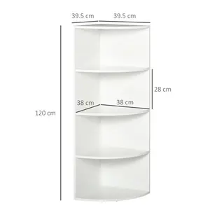 LinoLakes Bookcase White