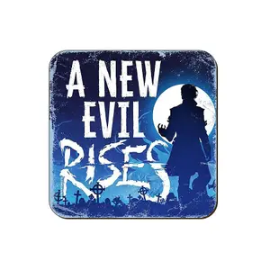 Grindstore A New Evil Rises Coaster Blue/White (One Size)