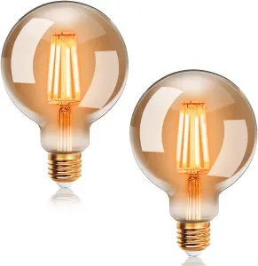 Extrastar 6W Filament Light Bulb E27, 2200K AG806W