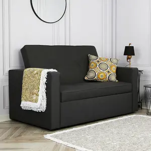 Troy - Pull Out Sofa Bed - Double Sofa Bed - Grey