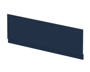 1800mm Edge/Power Straight Front Bath Panel & Plinth - Matt Midnight Blue