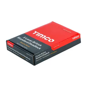 TIMCO 5 Lever British Standard Deadlock Electro Brass - 66mm