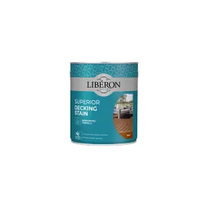 Liberon Superior Decking Stain - Teak - 2.5L