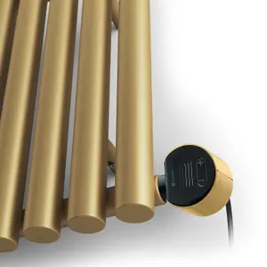 Terma 230V 1kW Brass Smart Horizontal Oil-filled radiator