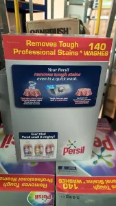 Persil Professional Biological Washing Powder with Colour Protect Formula, 140 W