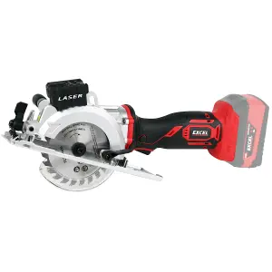 Excel 18V 115mm Mini Circular Saw with 1 x 2.0Ah Battery & Charger