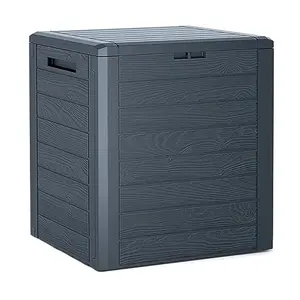 1 x Multipurpose 140 Litres Outdoor Garden Furniture Storage Boxes With Lids