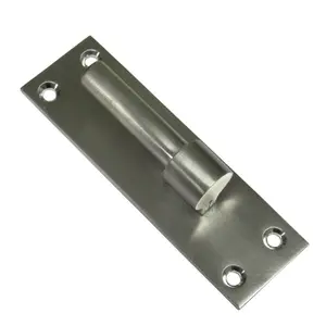 Hook and Band Gate Hinges Stainless Steel 24" (Straight Door Shed Pair)