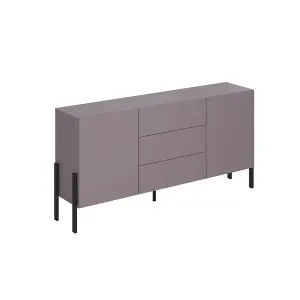 Chic Yukon 26 Sideboard Cabinet 1840mm in Plum - Stylish Storage Solution H900mm D400mm