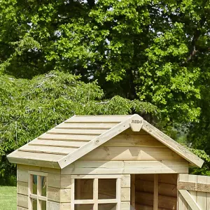 Rebo Orchard 4FT x 4FT Children's Wooden Garden Playhouse - Swift