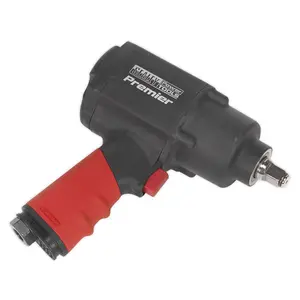 Sealey Air Impact Wrench 1/2"Sq Drive Twin Hammer SA6002