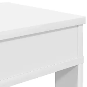 Berkfield Shoe Rack White 60x30x98 cm Engineered Wood